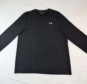 Under Armour Vanish Men's Fitted Seamless HeatGear L/S Shirt XXL Charcoal